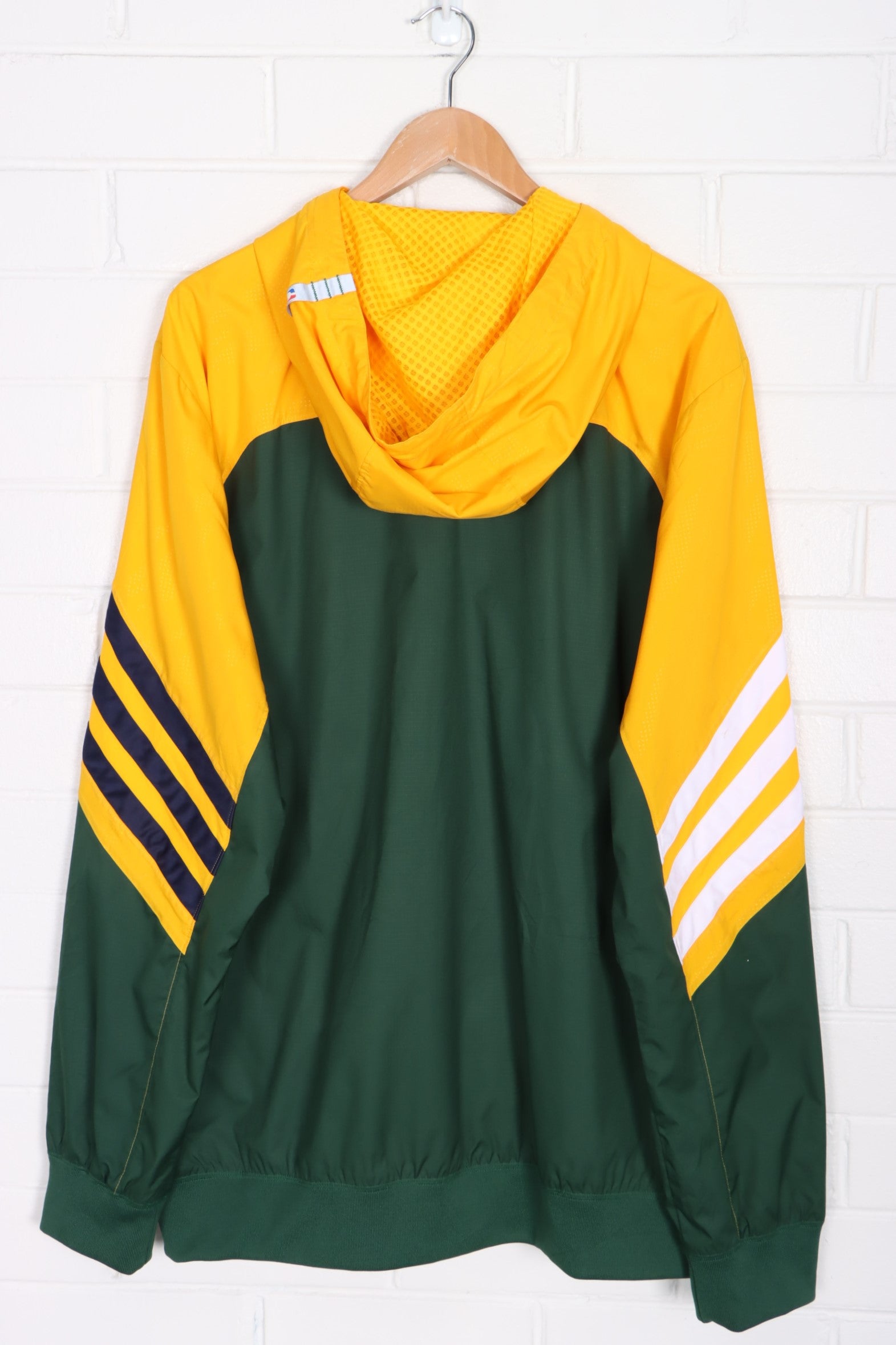 Green and store yellow adidas jacket