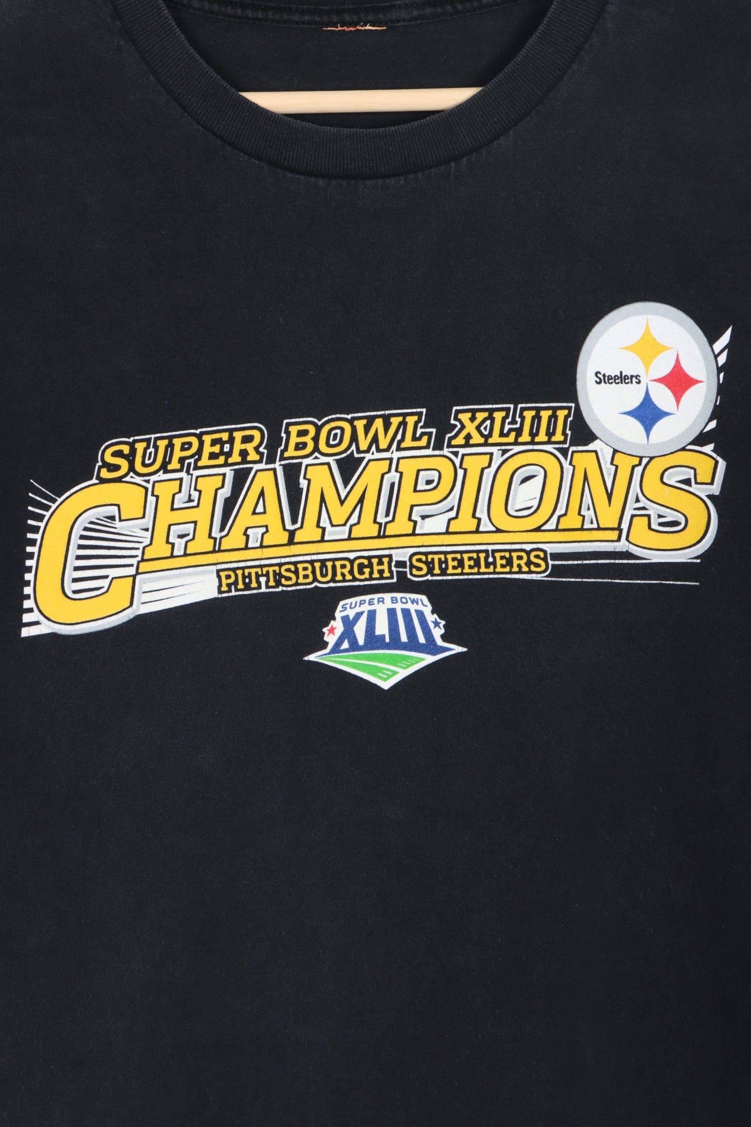 NFL Steelers Super Bowl XLIII Champions Big & Tall T-Shirt 