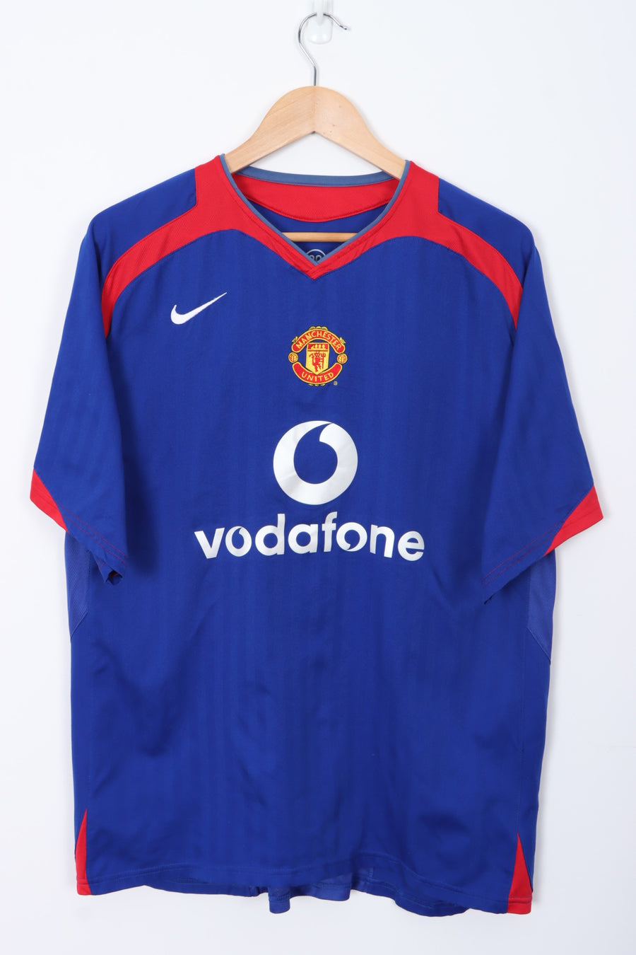 BOOTLEG Manchester United 2005/2009 Away Soccer Jersey (L-XL)