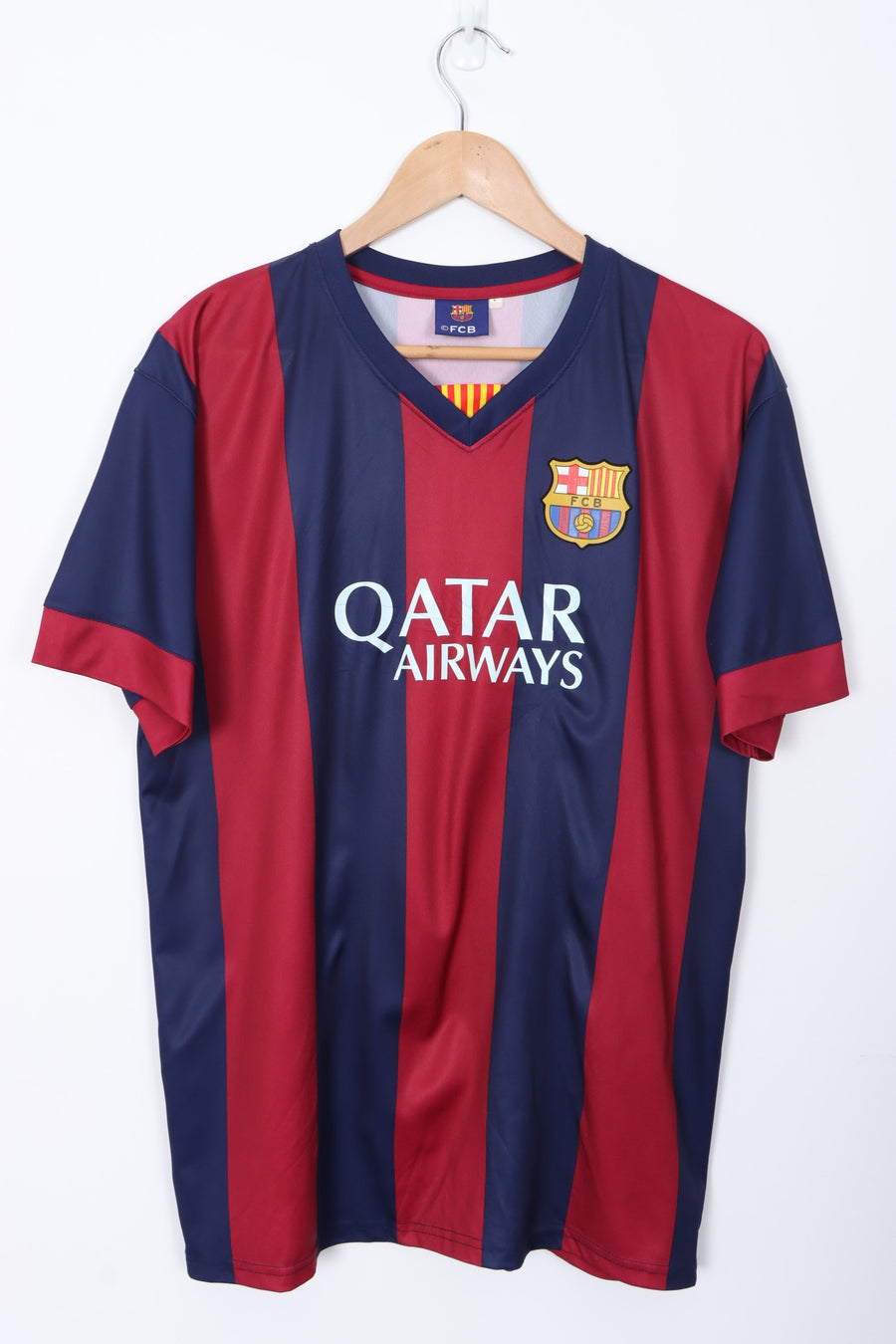 FC Barcelona 2014/2015 Messi #10 Rogers Replica Home Soccer Jersey (L)