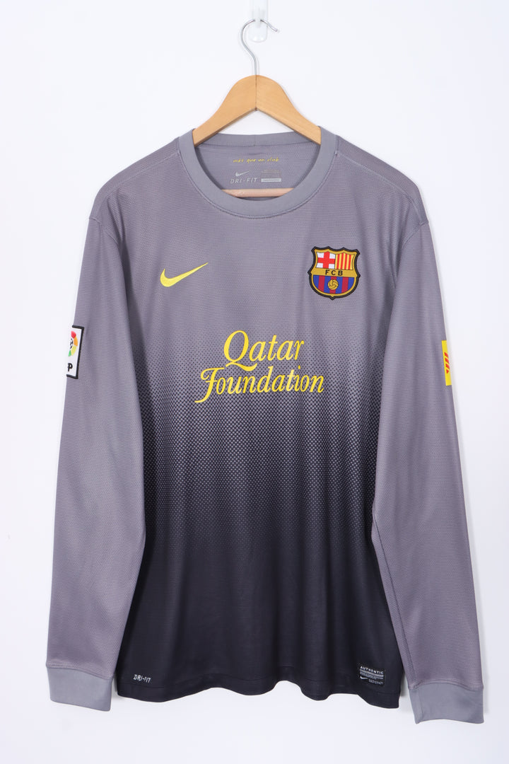 Barcelona 2012/2013 NIKE Goalkeeper Soccer Jersey (L)