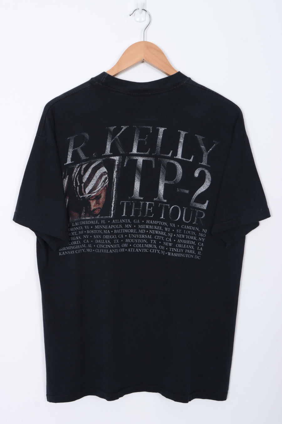 R.Kelly 'TP-2.com' Tour Front Back T-Shirt (L)