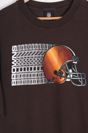 Cleveland Browns Helmet NFL Football Tee (XL)