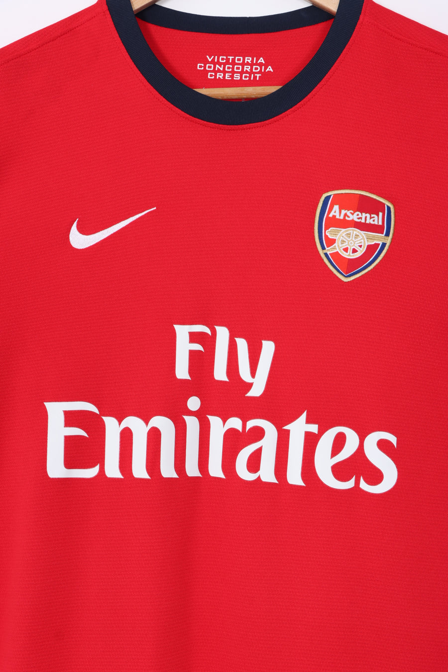 Arsenal 2012-2014 Wilshere #10 NIKE Home Soccer Jersey (M)