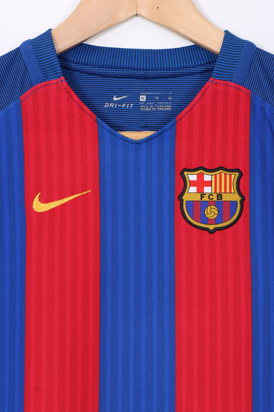 Barcelona 2016/2017 NIKE Home Soccer Jersey (XS-S)