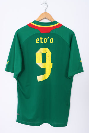 REPLICA Cameroon 2012/2013 Eto'o #9 Home Soccer Jersey (XL)