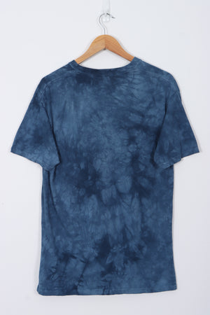 THE MOUNTAIN Peace Out Frog Animal Tie-Dye Tee (M)