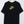 NIKE Spell-out Large Centre Green Yellow Logo Graphic Black T-shirt (XL)