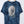 Walking Bear Graphic Print Animal Blue Tie Dye Tee (M)