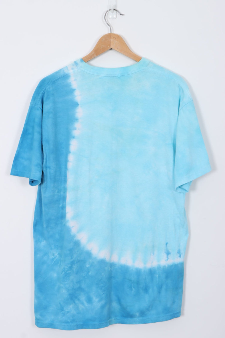 2000s LIQUID BLUE Tie Dye Sea Life Ocean Nature Tee (L)