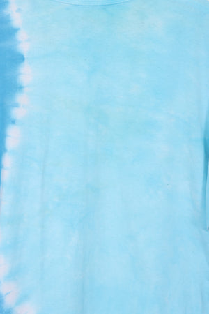 2000s LIQUID BLUE Tie Dye Sea Life Ocean Nature Tee (L)