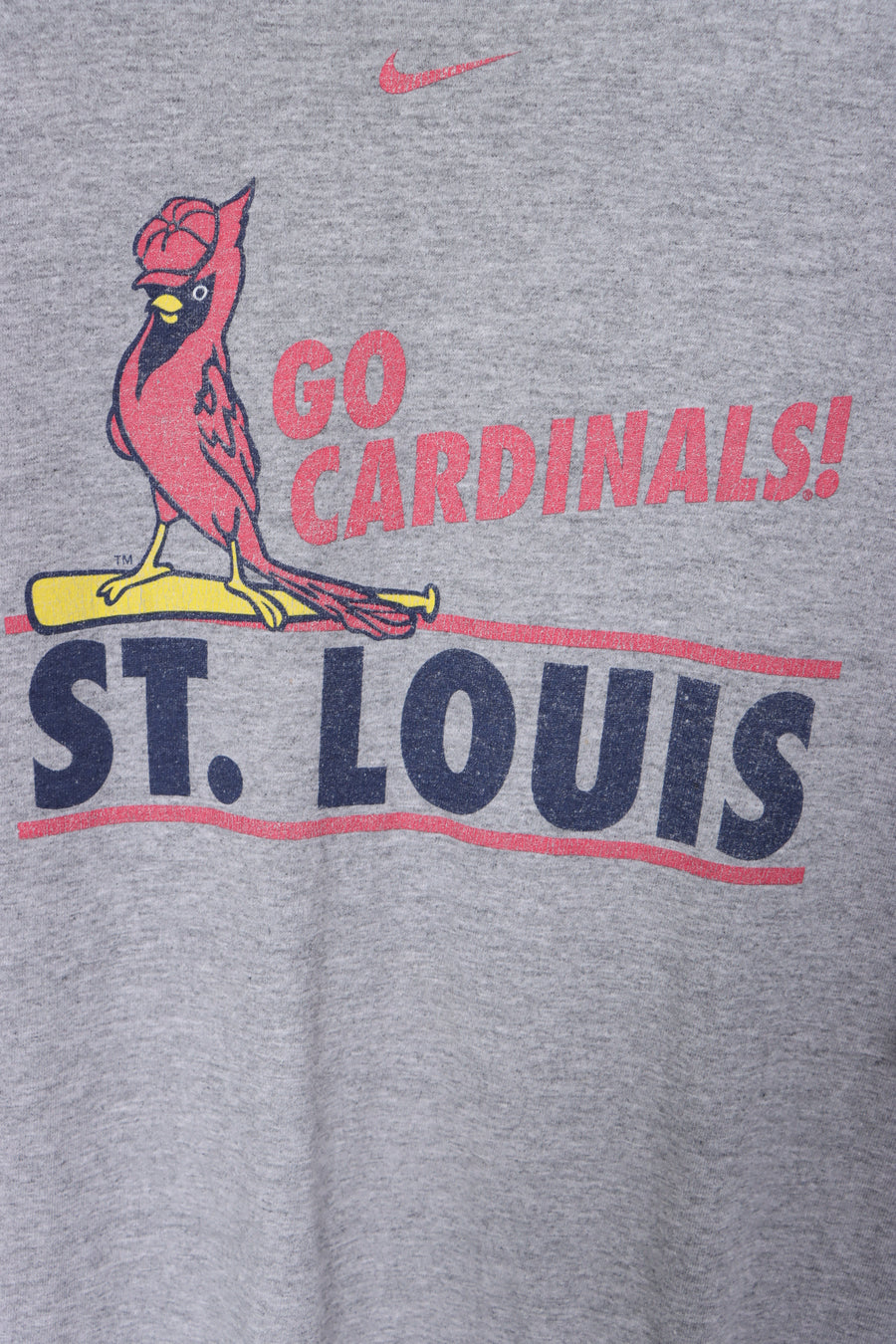 NIKE Cardinals St Louis MBA Cooperstown Collection Baseball Tee (L)