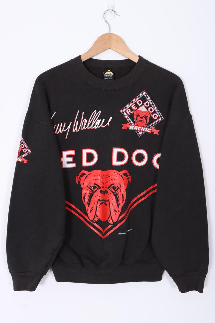 Kenny Wallace Red Dog Racing Sweatshirt USA Made (L)