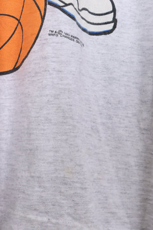 1993 Single Stitch Looney Tunes Bugs Bunny Basketball Team Tee (L)