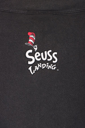 Dr Seuss Grinch 'Islands of Adventure' UNIVERSAL STUDIOS Sweatshirt USA Made (L)