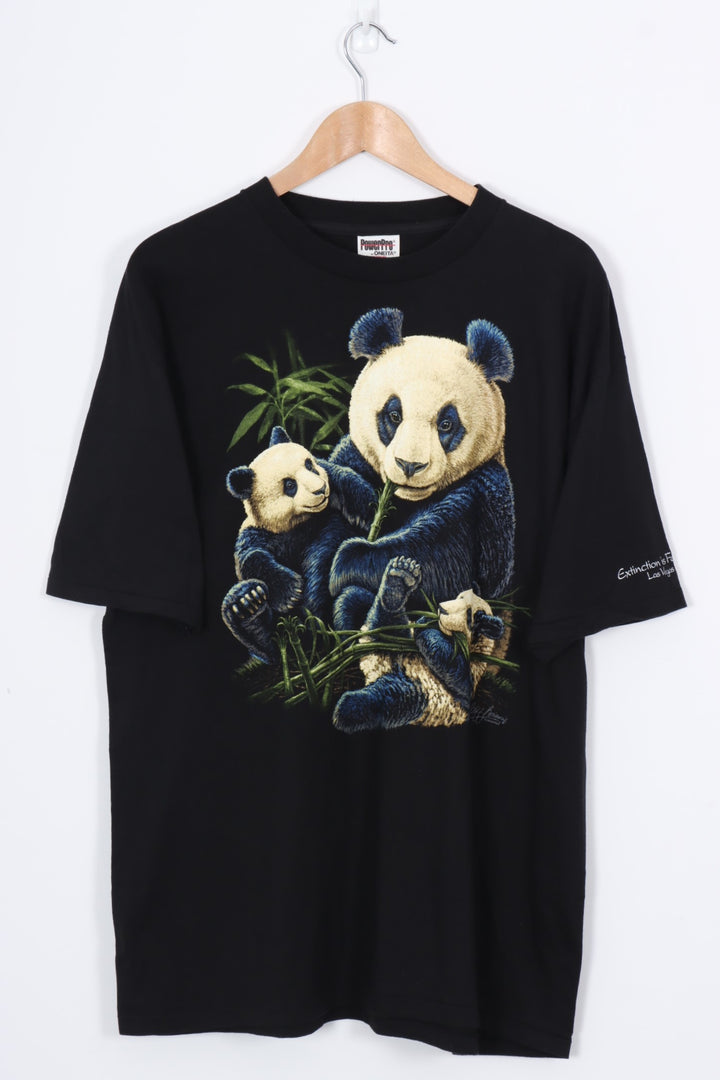 PANDAS Animal & Nature SilkMasters Graphic Tee (XL)