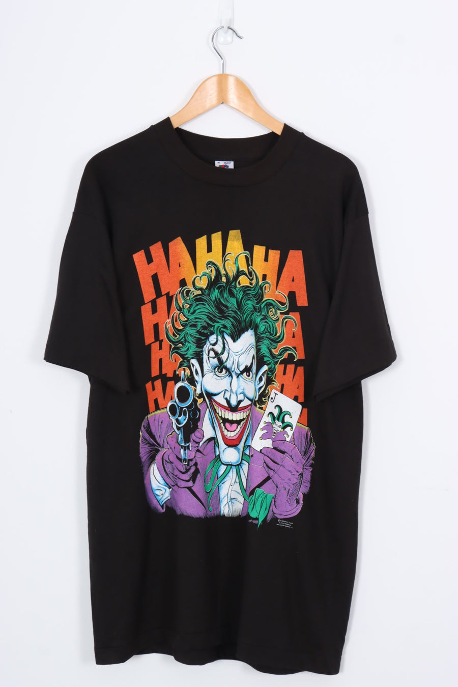 1989 Vintage The Joker DC Comics USA Made Batman Tee (XL)