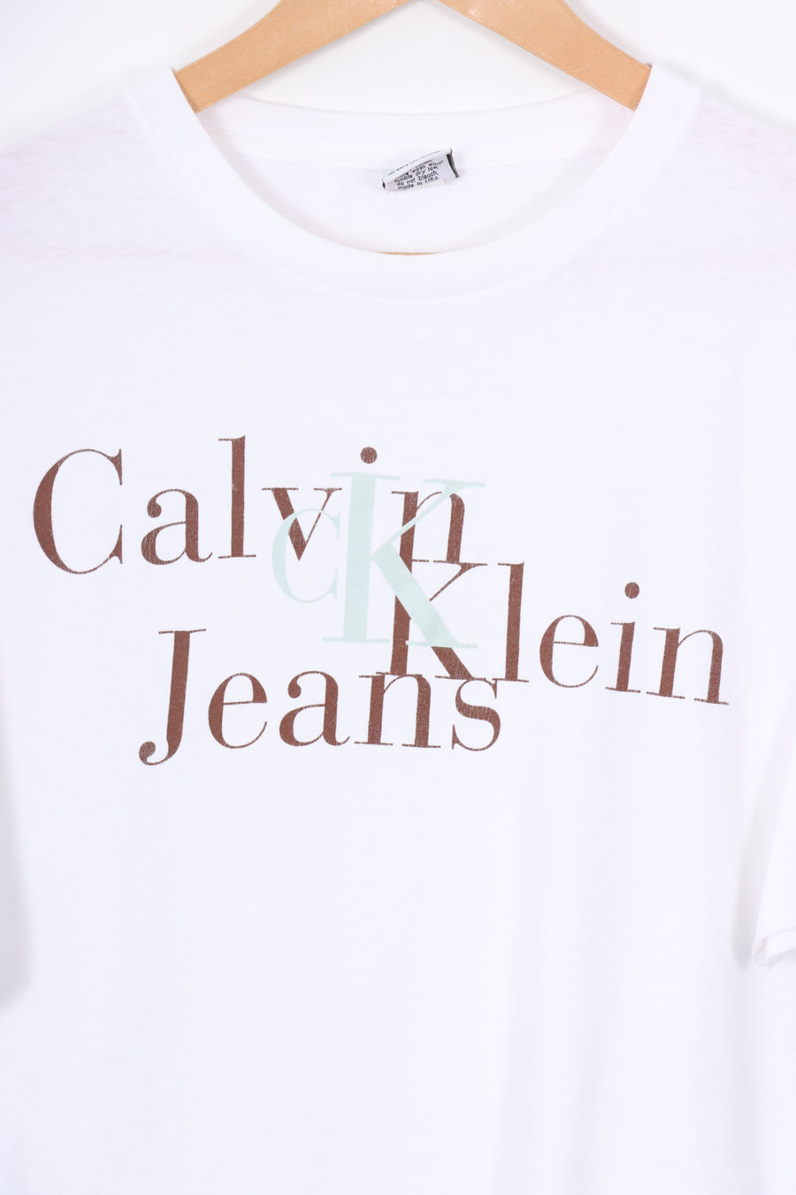 CALVIN KLEIN Jeans CK USA Made Tee (L-XL)