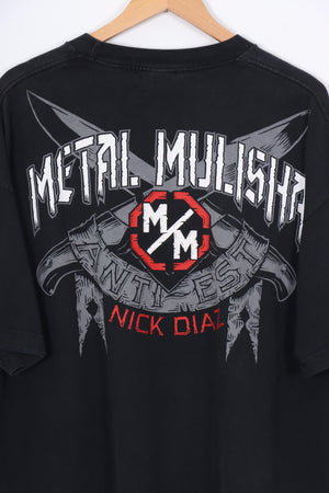 METAL MILISHA Nick Diaz UFC Wrestling Tee (XXL)