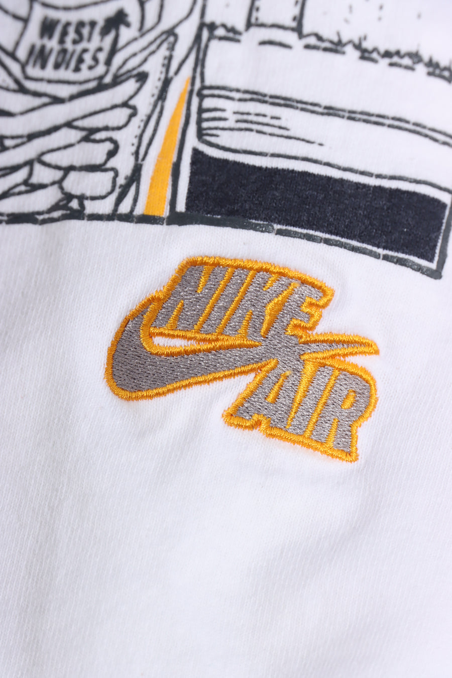 NIKE AIR Embroidered 3D Print 'Custom Flavor' Long Sleeve Tee (L)