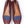 FENDI Maroon & Blue Lizard Leather Flats (40)