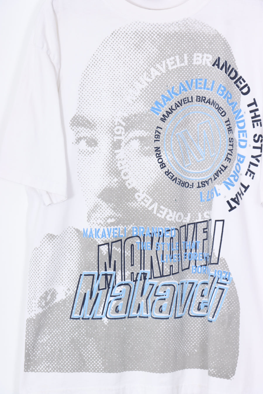 Makaveli Branded Tupac Portrait Graphic Tee (XL)