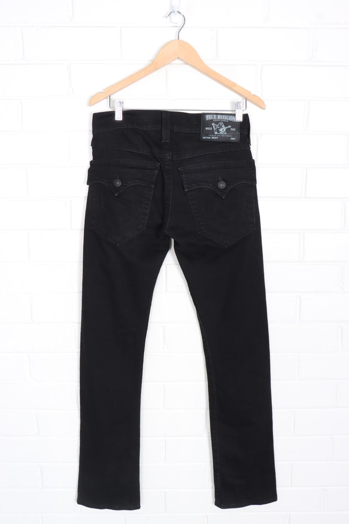 TRUE RELIGION 'Originals' Black Jeans USA Made (28)