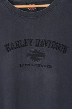 HARLEY DAVIDSON Dark Grey Long Sleeve T-Shirt (XXL)