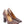 DOLCE & GABBANA 'Whipstitch' Brown Leather Heels (37)