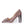 DOLCE & GABBANA 'Whipstitch' Brown Leather Heels (37)