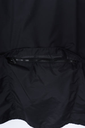 NIKE Centre Swoosh Black Back Pocket 1/4 Zip Jacket (XXL)