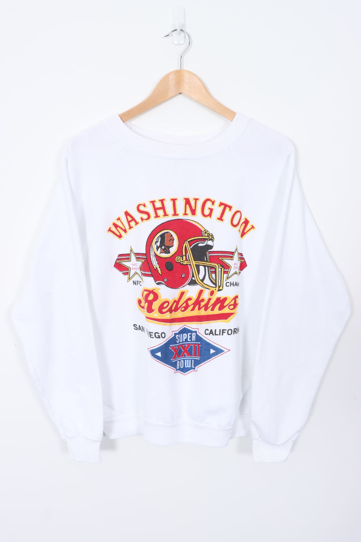 Washington Redskins Helmet Superbowl Champs USA Made Sweatshirt (L)