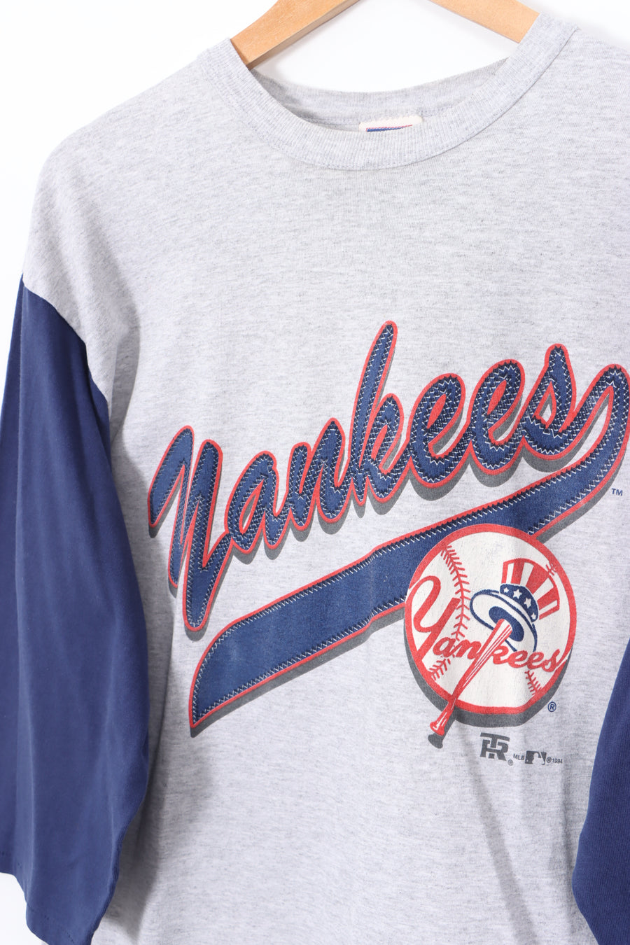 MLB New York Yankees Baseball USA Made T-Shirt (L)