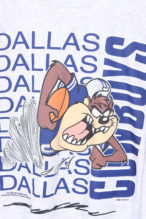 1994 Warner Bros Tasmanian Devil Dallas Cowboys NFL Sweatshirt (XL)