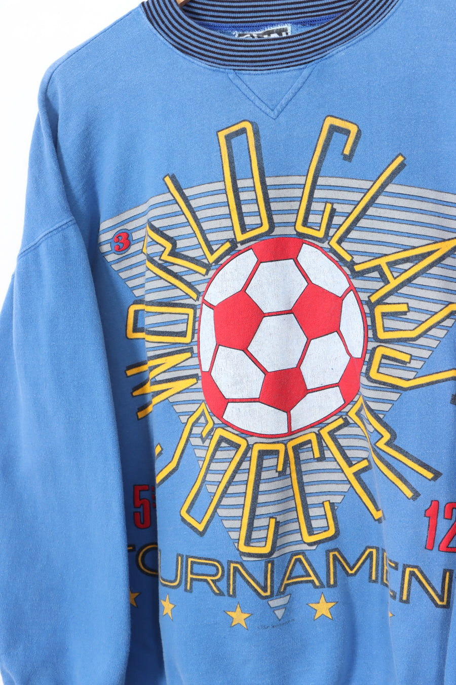 World Class Soccer Tournament 5:12 Graphic Print Sweatshirt (L)