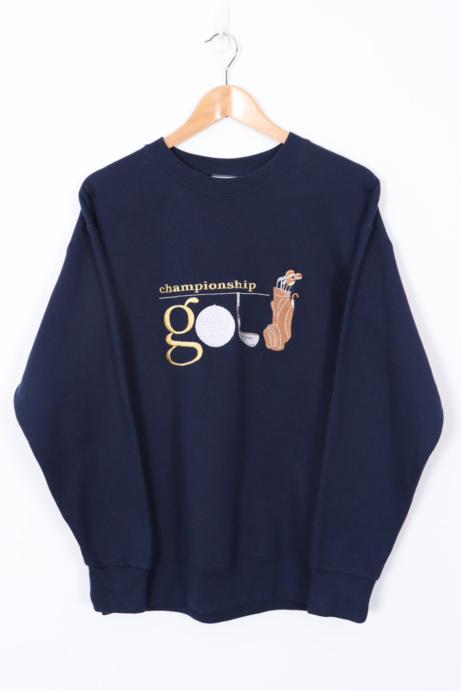 Golf Championship Embroidered USA Made 50/50 Sweatshirt (L)