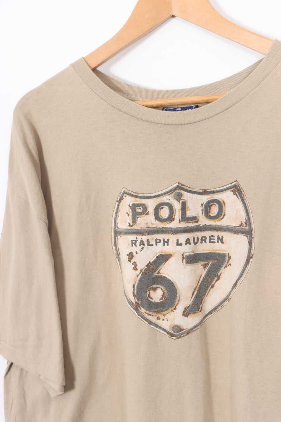 POLO SPORT Ralph Lauren 67 USA Made T-Shirt (XL)