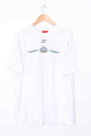 REEBOK San Diego California Super Bowl White T-Shirt (L)