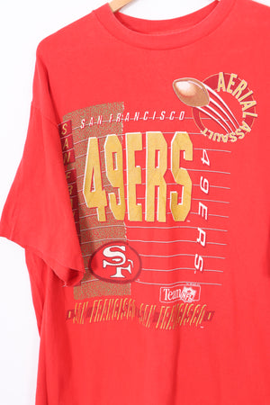 SALEM 1992 San Francisco 49ers Single Stitch USA Made Tee (XL)