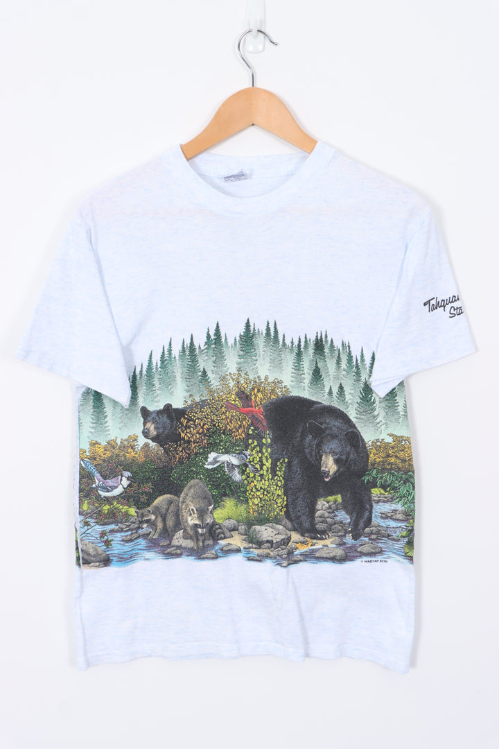 Riverside Animal Back Front Graphic USA Made Habitat Tee (S)