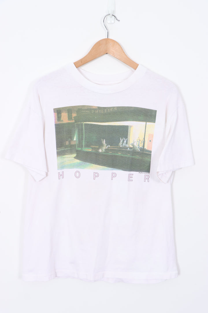 1991 Only Once Graphics Hopper T-Shirt USA Made (L)