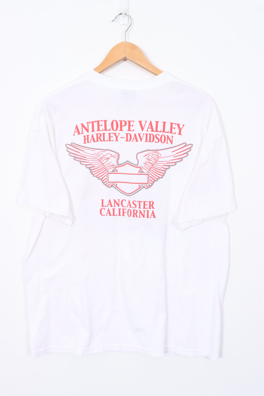 HARLEY DAVIDSON Flying Eagle Antelope Valley USA Made Tee (L-XL)