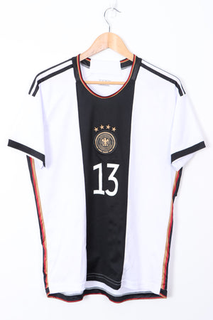 BOOTLEG Germany 2022/2023 Muller #13 Home Soccer Jersey (M-L)