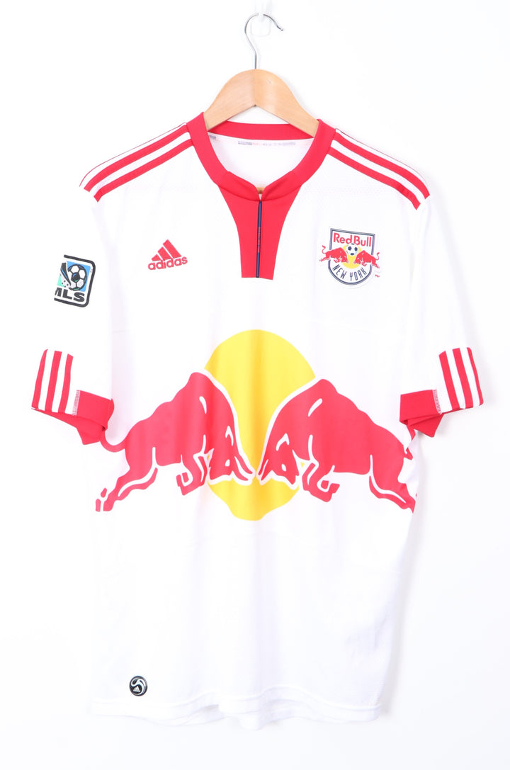 MLS New York Red Bulls 2009 ADIDAS Home Soccer Jersey (M)