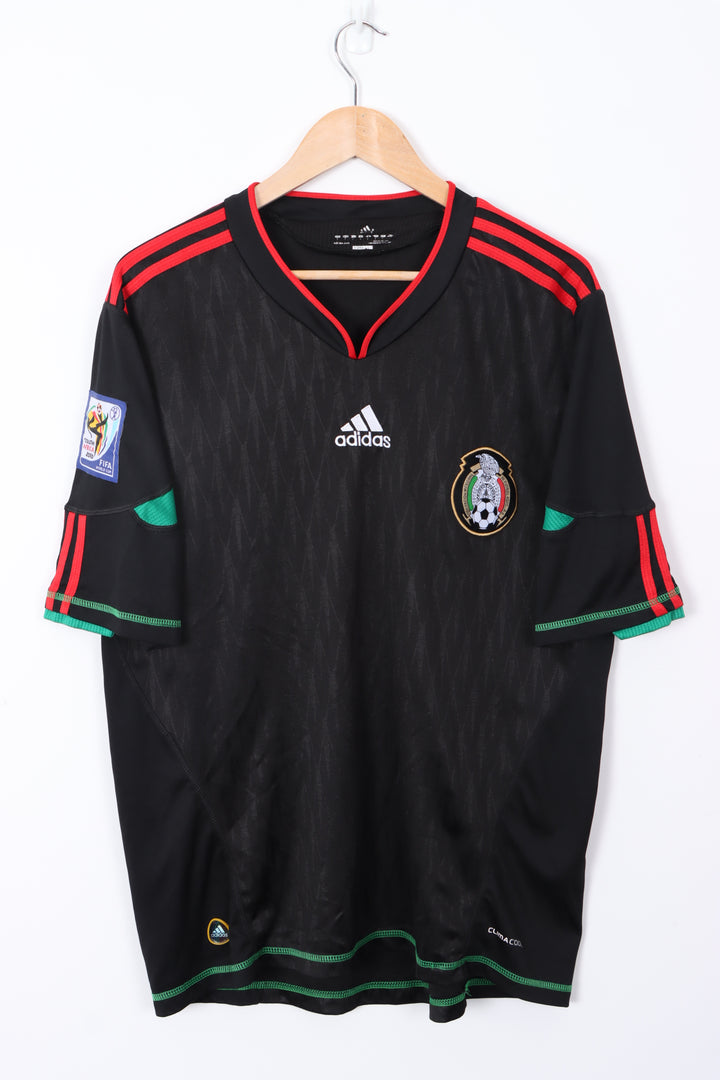 BOOTLEG Mexico 2010 Chicharito #14 World Cup Away Soccer Jersey (L)