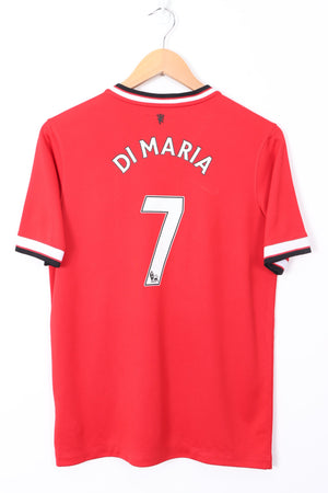 Manchester United 2014/2015 Di Maria #7 Nike Home Soccer Jersey (S)