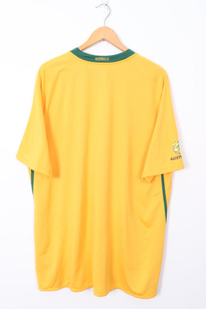 Australia Socceroos 2008/2009 NIKE Home Soccer Jersey (XXL)