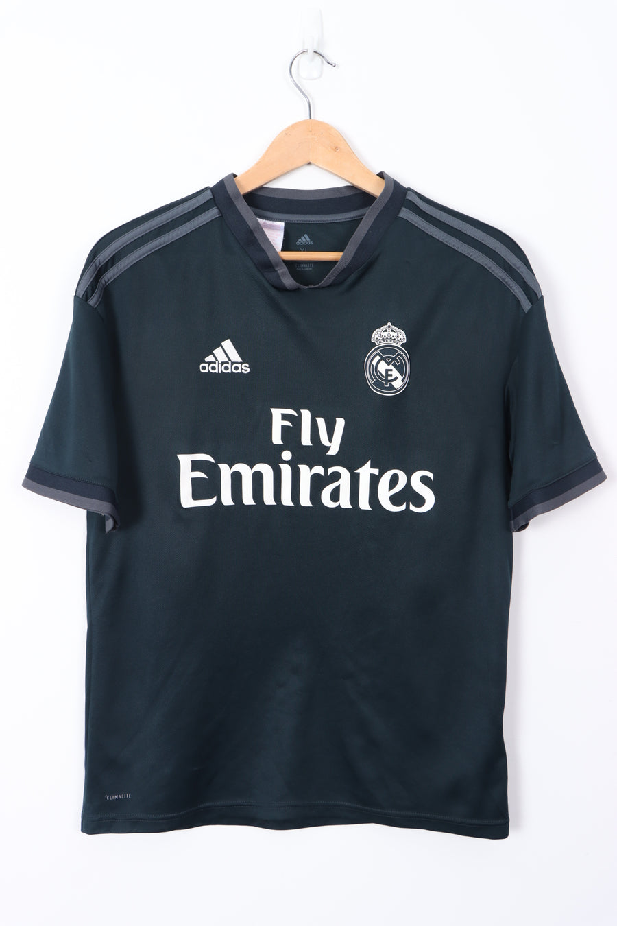 Real Madrid 2018/2019 ADIDAS Away Soccer Jersey (S)