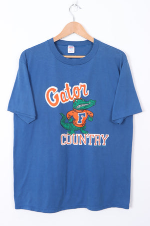 Florida Gators 80s "Gator Country" JERZEES Single Stitch T-Shirt USA Made (M-L)