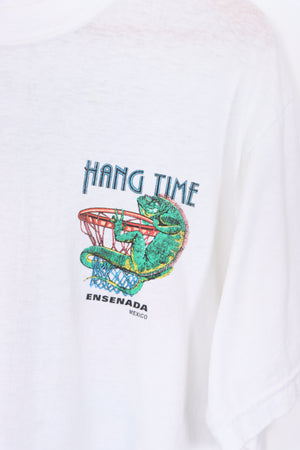 'Hang Time' Ensenada Mexico Destination Gecko T-Shirt (L)